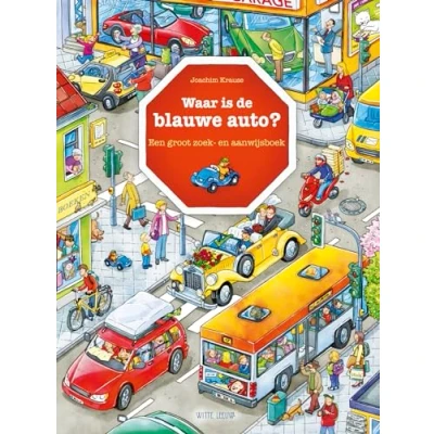 Afbeelding van Zoekboeken Waar is de blauwe auto?