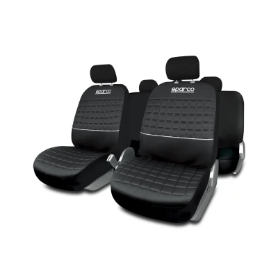 Afbeelding van Set hoezen voor zittingen Sparco Lazio Grijs (11 pcs)