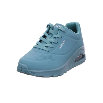 Image de Skechers Uno Stand on Air Femme Basket Turquoise Durabuck Mesh 40 EU