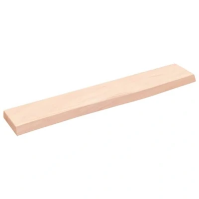 Afbeelding van vidaXL Wandschap 60x10x2 cm onbehandeld massief eikenhout