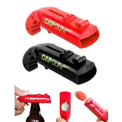Afbeelding van Bierflesopener, Dop Gun Launcher Shooter Kroonkurkopeners voor Bar Obers Outdoor Home Party Bierliefhebbers Uitstekende verjaardagscadeaus Volwassenen (2)