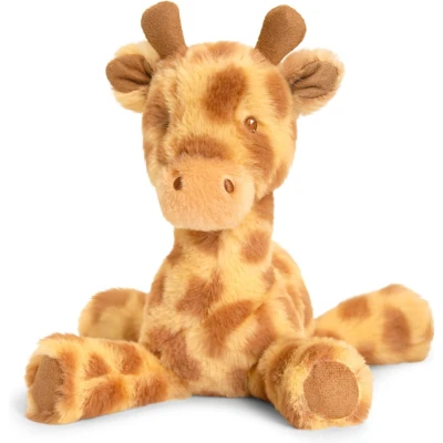 Afbeelding van Keel Eco knuffeldier Huggy Giraffe Knuffel 17 cm. 100% gerecycled