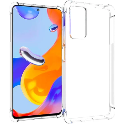 Afbeelding van iMoshion Hoesje Geschikt voor Xiaomi Redmi Note 11 Pro Siliconen Shockproof Case Transparant