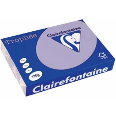 Afbeelding van Clairefontaine Trophée Pastel, gekleurd papier, A4, 120 g, 250 vel, lila papier