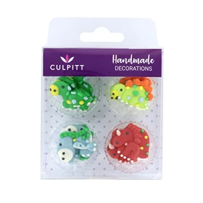Afbeelding van Culpitt Suikerdecoratie Dinosaurus 12st.
