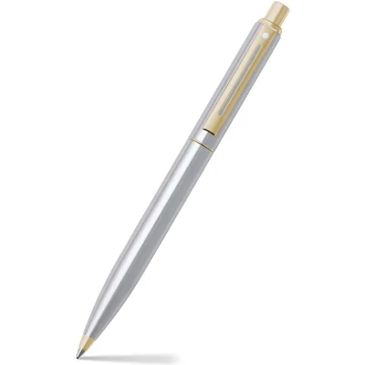 Afbeelding van Sheaffer balpen Sentinel 325 brushed chrome gold tones SF E232551