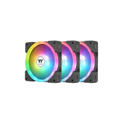 Image de THERMALTAKE SWAFAN EX12 ARGB Sync (Blanc) Ventilateur 120mm pour Boitier PC