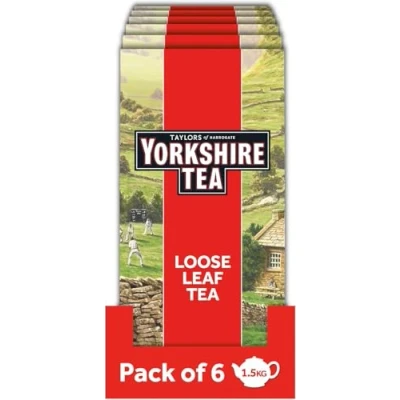 Afbeelding van Taylors of Harrogate Yorkshire thee, losse bladeren, 250 g, 6 stuks
