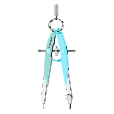 Image de Staedtler Mars comfort 556 compas 154 mm vert/bleu pastel