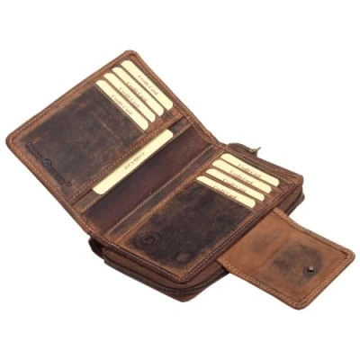Afbeelding van Greenburry Vintage Portemonnee XI Leer 10 cm