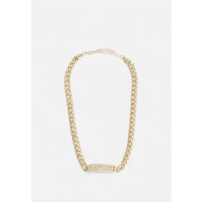 Afbeelding van Urban Classics XOXO Necklace Unisex Ketting goldcoloured, Heren, Maat: One Size, Gold coloured