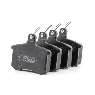 Afbeelding van TOMEX brakes TX 10 62 Remblokkenset Achteras AUDI: A4 B5 Saloon, Avant, 80 B3, ALFA ROMEO: 164