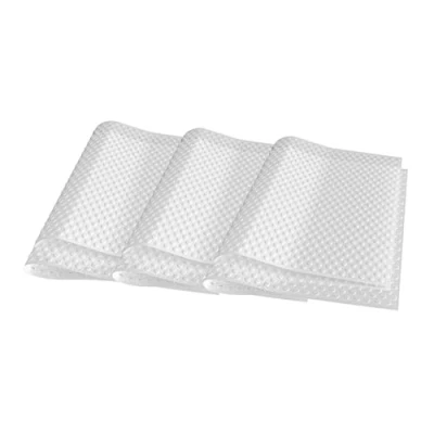 Afbeelding van Intirilife Set van 6 Anti Bacteriële Transparante Koelkast Matten 45 x 30 cm Beschermt fruit en groenten tegen bacteriën water