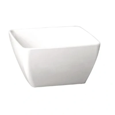Image de Bol Carré en Mélamine Blanc Pure 140 ml APS 90x90x40mm