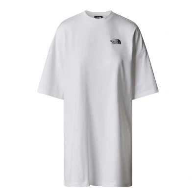 Afbeelding van The North Face Essential Oversize TEE Dress Jerseyjurk, Dames, Maat: Medium, White/latte