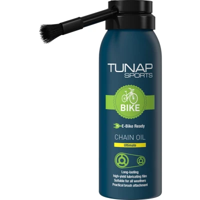 Afbeelding van Tunap Chain Oil Ultimate (brush) 125ml kettingolie wielrennen mountainbike e bike gravel