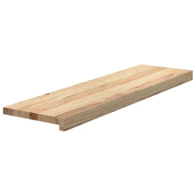 Afbeelding van vidaXL Traptreden 8 st 90x25x2 cm onbehandeld massief eikenhout
