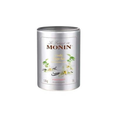 Afbeelding van Monin Vanille Frappé basis 1.36KG blik