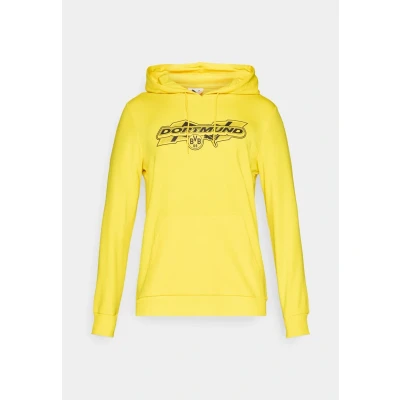 Afbeelding van Borussia Dortmund FtblCulture hoodie voor Heren, Zwart/Geel, Maat S PUMA
