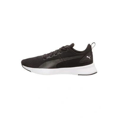 Afbeelding van Puma Flyer Runner Sneaker Kinder Hardloopschoenen neutraal voor kinderen, Maat: 39, Black/white Textiel