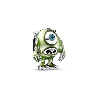 Afbeelding van Pandora Disney 925 Sterling Zilveren Groene Pixar Mike Wazowski Bedel 792754C01