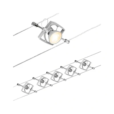 Afbeelding van Paulmann Wire Systems 94430 Kabelsysteem compleet GU5.3 Chroom (mat)