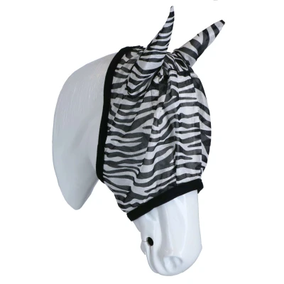 Afbeelding van Premiere Vliegenmasker Oren Animal Print Zebra Pony