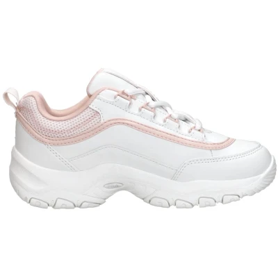 Afbeelding van Fila Strada Unisex Sneakers laag voor kinderen, Maat: 34, White/mauve chalk Schoenen
