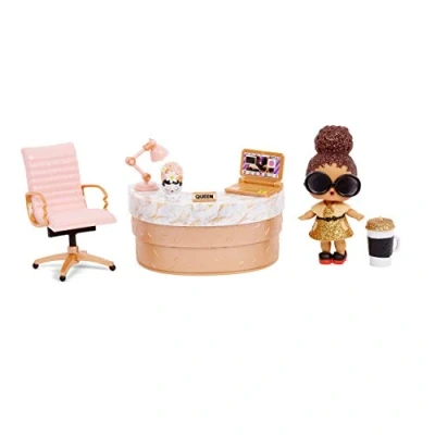 Afbeelding van L.O.L. Surprise Furniture Schoolkantoor met Boss Queen Serie 3