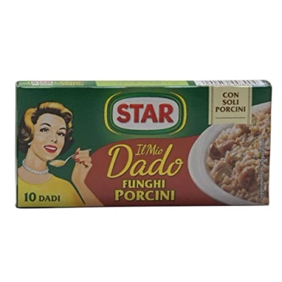 Afbeelding van Star dadi Porcini Mushroom Stock Cubes 100 g (6 stuks)