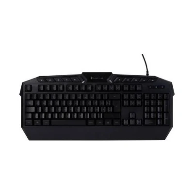 Image de Surefire gaming KingPin RGB filaire USB Clavier de éclairé allemand QWERTZ Windows noir