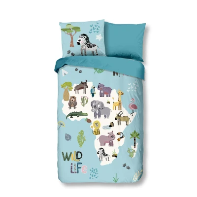 Afbeelding van Goodmorning Kinderdekbedovertrek Wild life