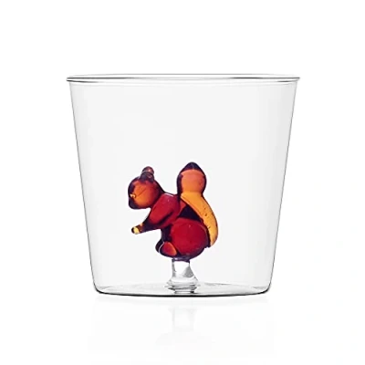 Afbeelding van Ichendorf Milano Tumbler Squirrel Waterglas 35 Cl Transparant