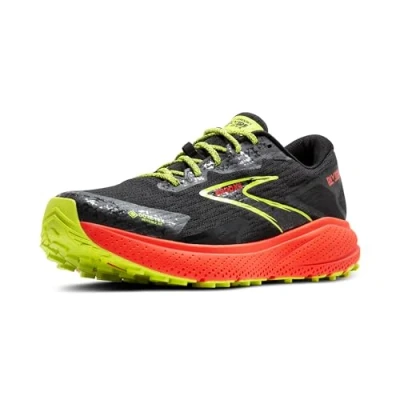 Afbeelding van Brooks Divide 5 GTX Trail hardloopschoenen, Heren, Maat: 44, Black cherry lime Polyester