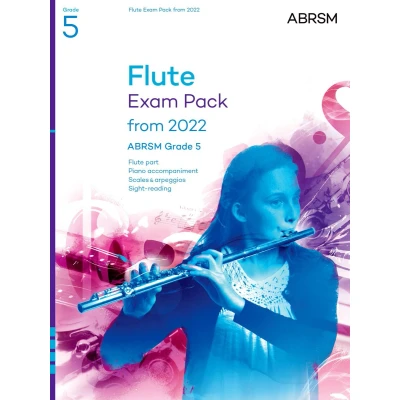 Afbeelding van ABRSM Exam Pieces Flute Pack from 2022, Grade 5