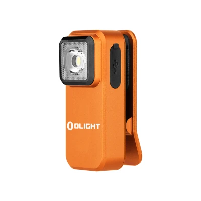 Afbeelding van Olight Oclip Zaklamp Oplaadbaar Oranje