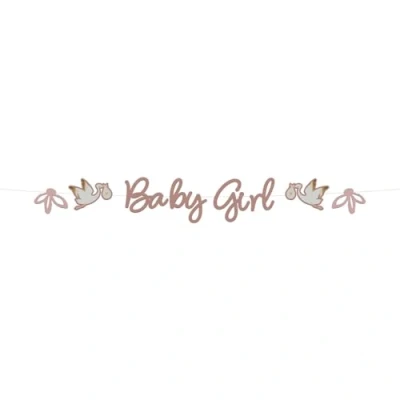 Afbeelding van Folat Letterslinger blooming baby girl 1 m