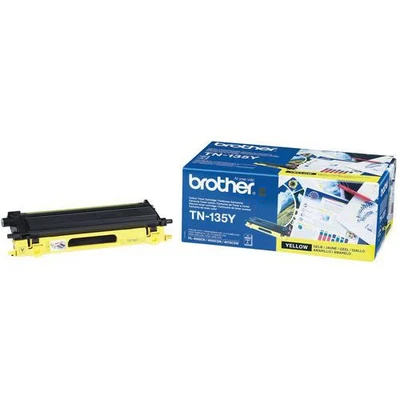 Afbeelding van Brother TN 135Y Toner Geel Hoge capaciteit