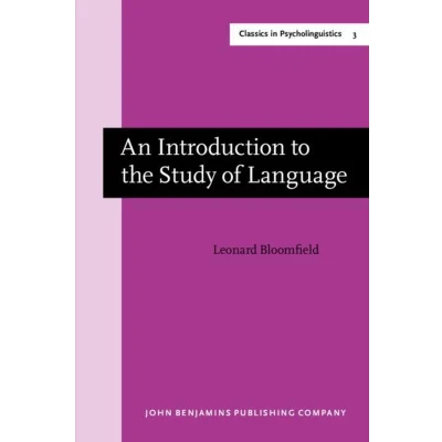 Afbeelding van An introduction to the study of language