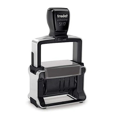 Afbeelding van Trodat Professional 5117 4mm 12 woorden + datumstempel