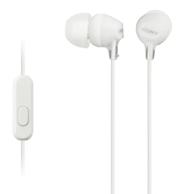 Afbeelding van Oortelefoon Sony EX15AP basic wit