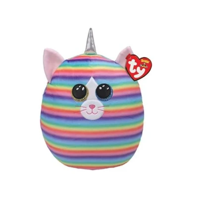 Image de Peluche Ty Squish A Boos Small Heather Chat