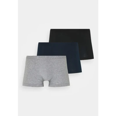 Afbeelding van Schiesser 3PACK Unterhose Organic Cotton 95/5 Essentials Onderbroeken, Heren, Maat: Small, Dark blue/grey/black