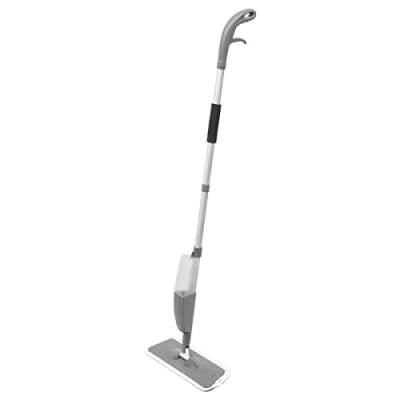 Afbeelding van FIVE Spray Mop grijs Vloerwisser met draaiende kop en geïntegreerde sprayfunctie