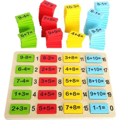 Image de Small Foot 1 + bois fun maths 25 x 45 cm