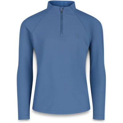 Afbeelding van Kentucky Horsewear Paardrijshirt Barcelona Trainingsshirt jongen Lange mouw Navy Maat 150