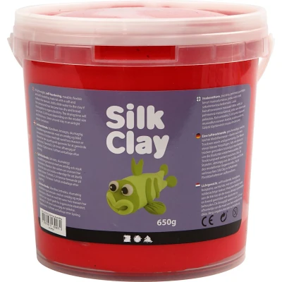 Afbeelding van Silk Clay, rood, 650 gr