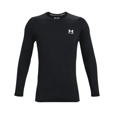 Afbeelding van Under Armour HG Fitted LS Longsleeve, Heren, Maat: Medium, Black
