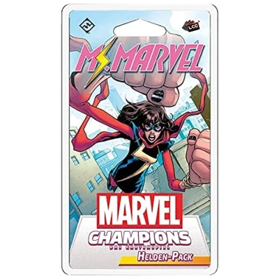 Afbeelding van Fantasy Flight Games, Marvel Champions LCG Ms Extension Héros Jeu d&#039;experts de cartes 1 à 4 joueurs À partir 14 ans et + 60 minutes Allemand Multicolore