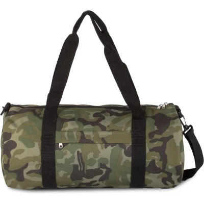 Afbeelding van Kimood Cilindervormige reistas KI0633 Olive Camouflage